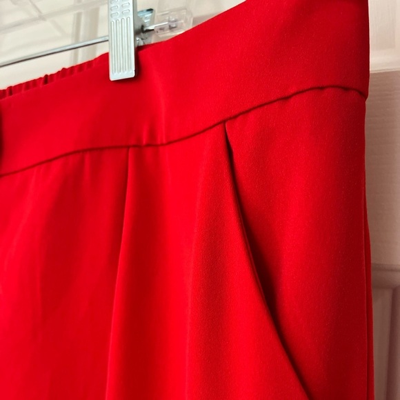 Ever New Nylah Curve Wide Leg Pants 16 Salsa Red - Picture 7 of 15